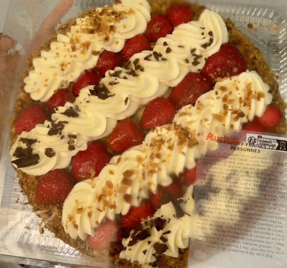 Romanoff fraises