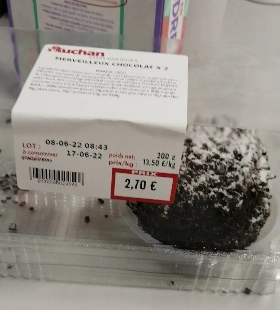 Merveilleux au chocolat