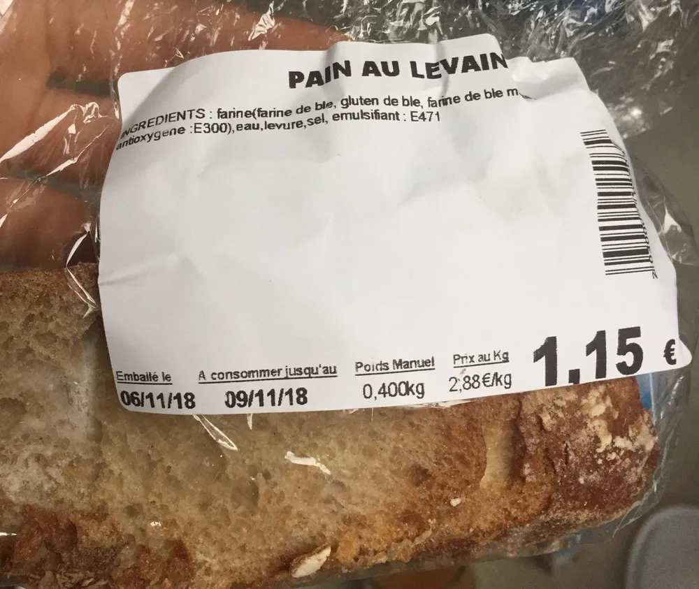 Pain au levain