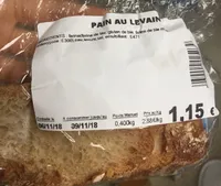 Pain au levain