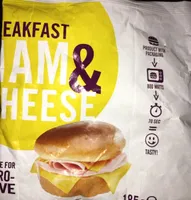 Breakfast ham & cheese