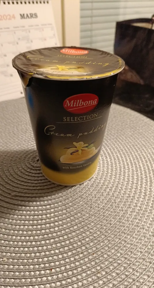 SELECTION Cream pudding