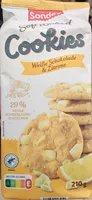 Soft baked cookies Weiße Schokolade & Zitrone
