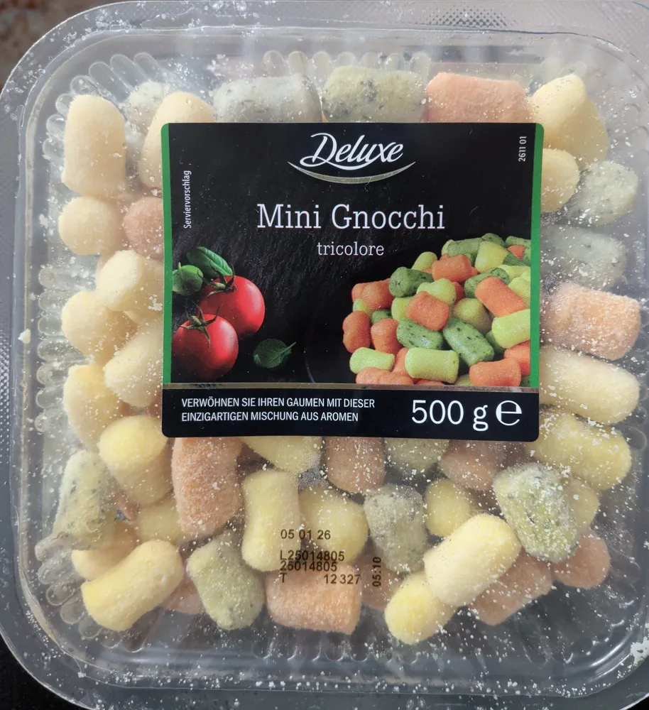 Mini Gnocchi tricolore
