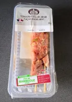 4 brochettes de dinde façon mexicaine