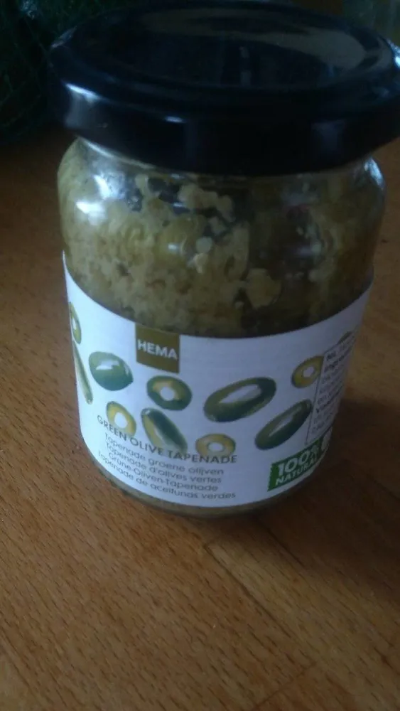Tapenade olive verte