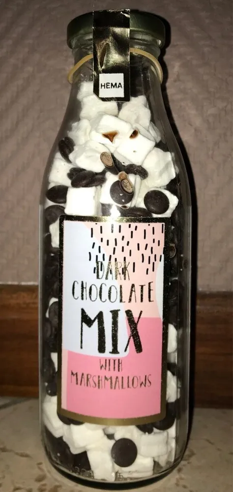 darke chocolate mix with marshmallows