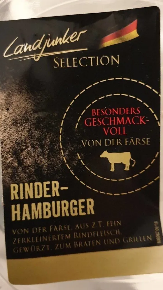 Rinder hamburger