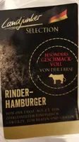Rinder hamburger
