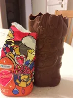 Papa Noël en chocolat
