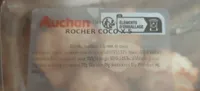 Rocher coco Auchan