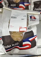 Poulet roti issu poulet 100% alimentation végétale
