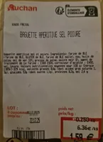 Baguette apéritive de poivre