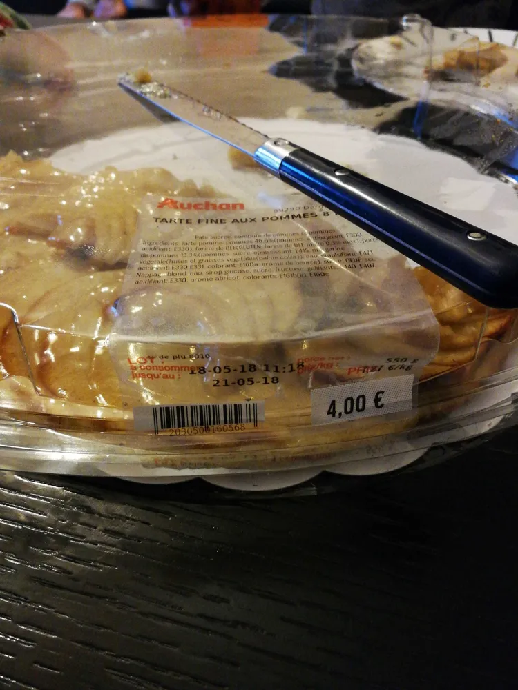 Tarte Fine Aux Pommes 8 Parts