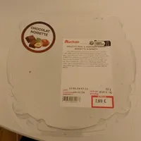 Galette pate a tartiner cacao noisette 4/6 parts