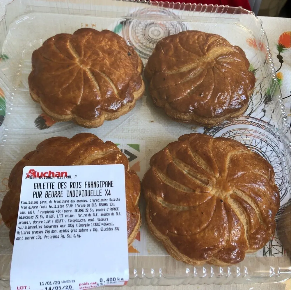 Galette des rois frangipane