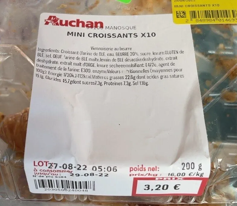 Mini Croissant