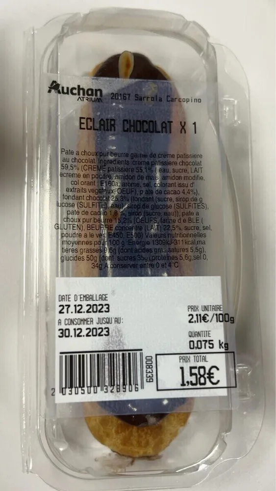 Éclair chocolat