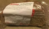 Pain de campagne tranché