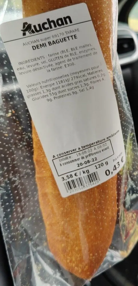 Demi baguette
