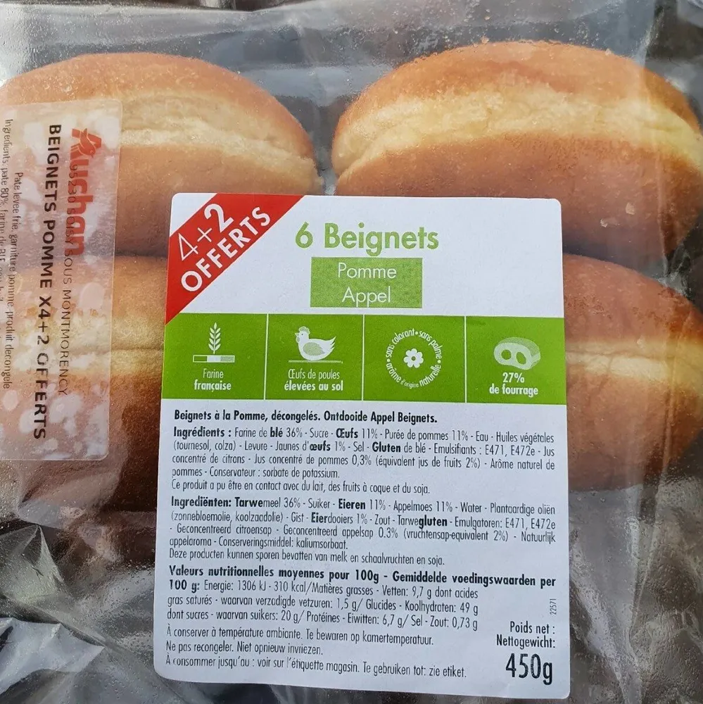 Beignets aux pommes