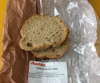 Pain au seigle Auchan