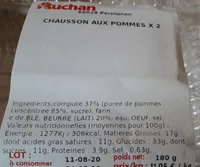 Chausson Aux Pommes Pur Beurre x2