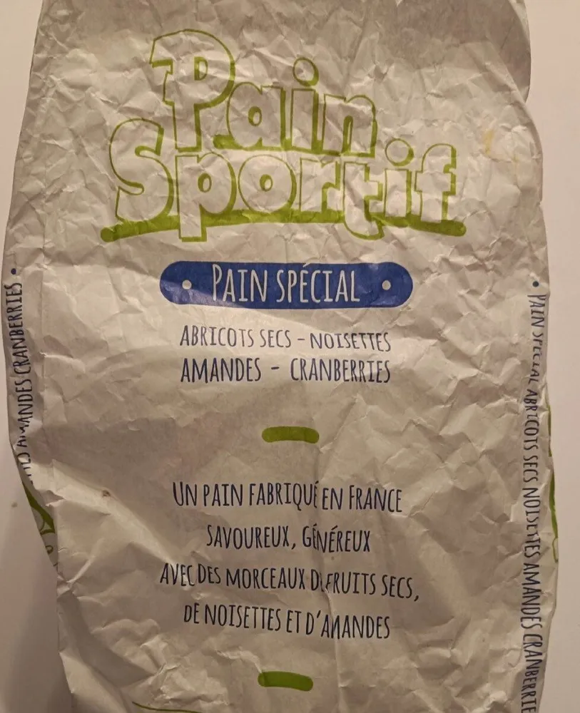 Pain sportif