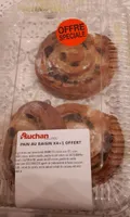 Pain aux raisins x4+1