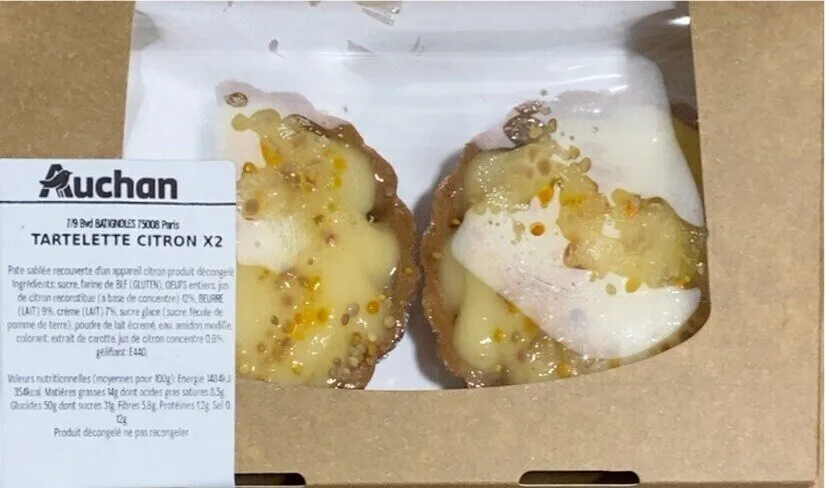 Tartelette Citron