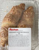 Croissants salés au fromage