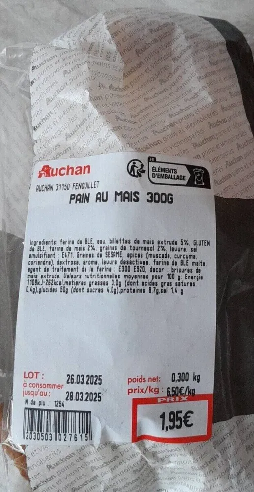 Pain au maïs