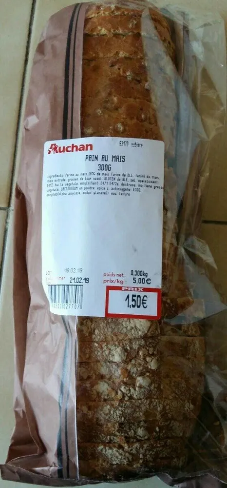 Pain au maïs 300G