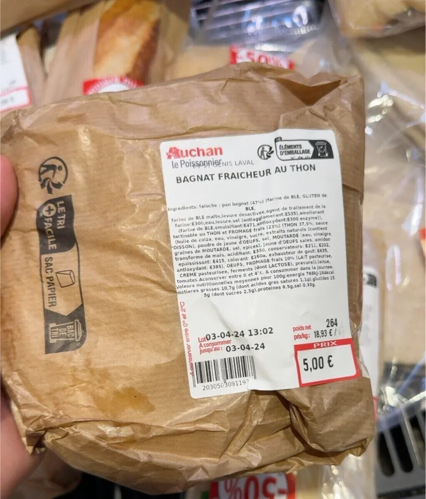Bagnat au thon
