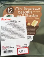 Mini bottereaux 3 chocolats