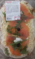 Pizza pinsa aux 2 saumons sc