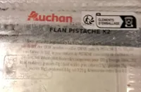 Flan pistache