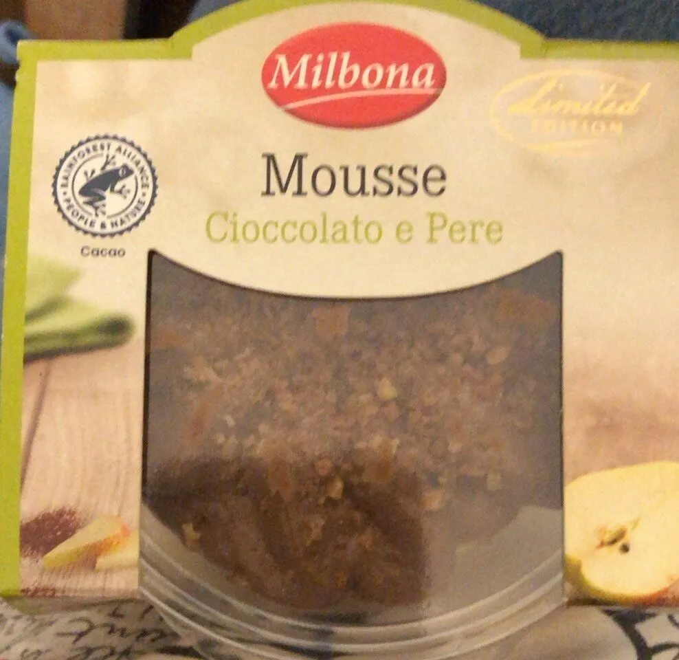 Mousse cioccolato e pere