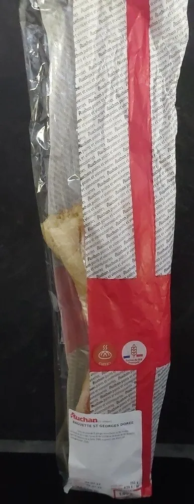 Bagette St Georges dorée Auchan