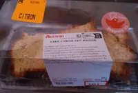 Cake citron fait maison