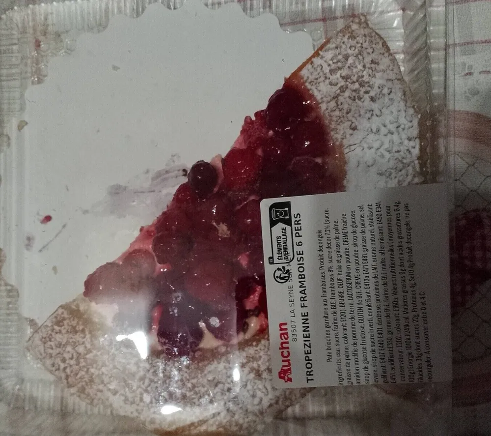 Tropéziennes framboise
