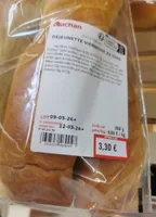 Déjeuner viennoiserie Auchan