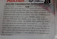 Buche framboise mascarpone
