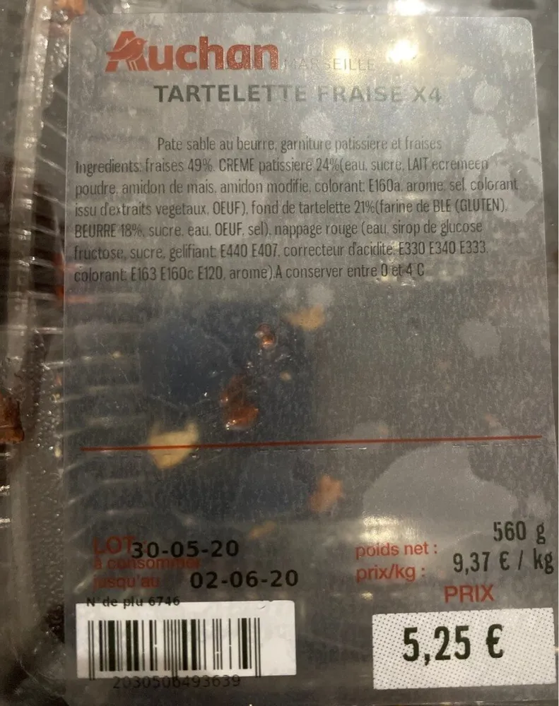 Tartelette fraise