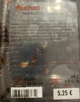 Tartelette fraise