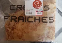 Crêpes Nature Sucrées x6