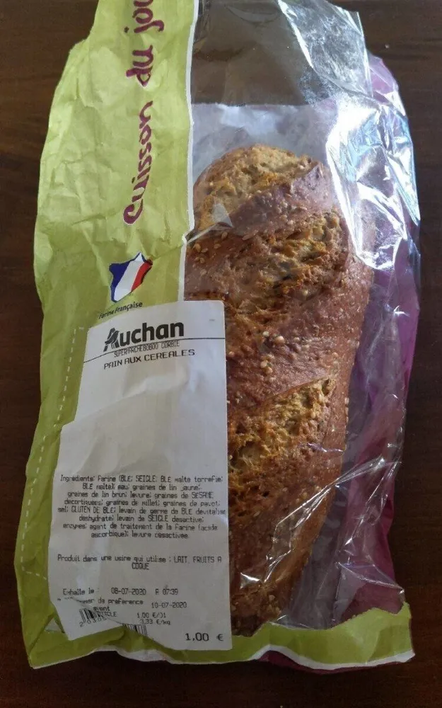 Pain aux céréale