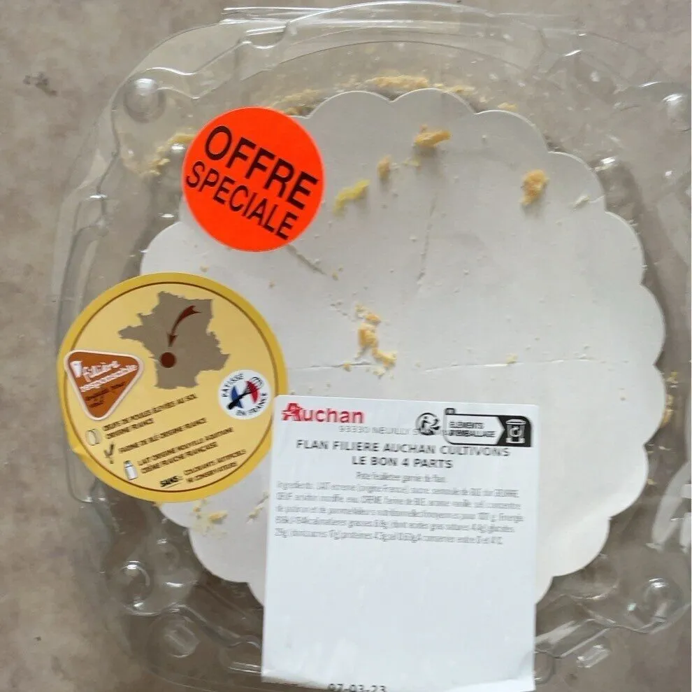 Flan filière cultivons le bon