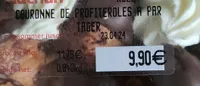 Couronne de profiteroles à partager