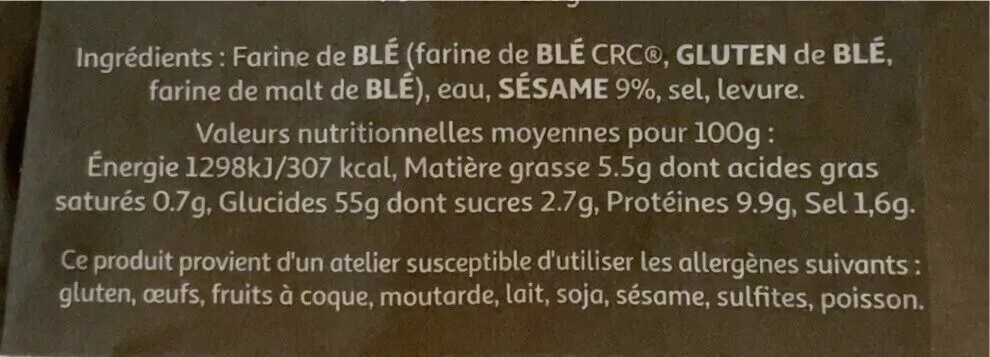 Baguette sésames